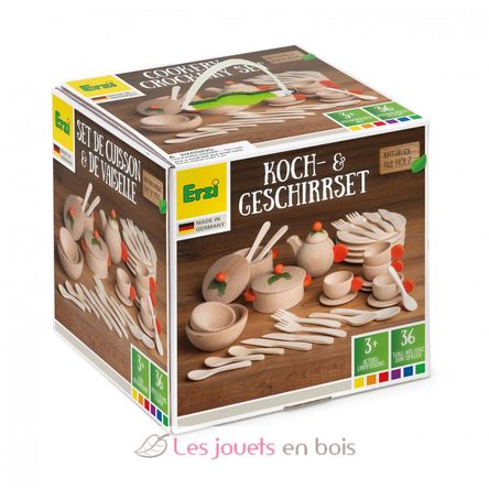 Dinette en bois naturel egmont toys - j