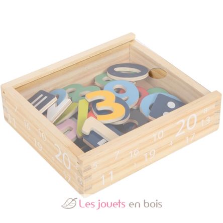 Chiffres magnétiques colorés LE10731 Small Foot company 5