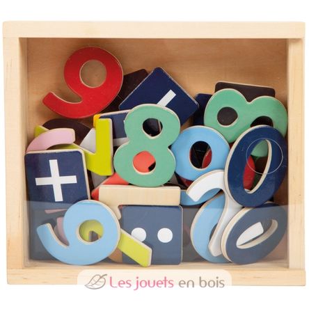 Chiffres magnétiques colorés LE10731 Small Foot company 4