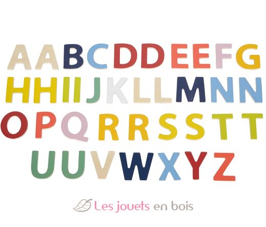 Lettres magnétiques colorées LE10732 Small foot company 2