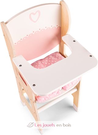 Chaise haute en bois pour poupée NCT10775 New Classic Toys 4