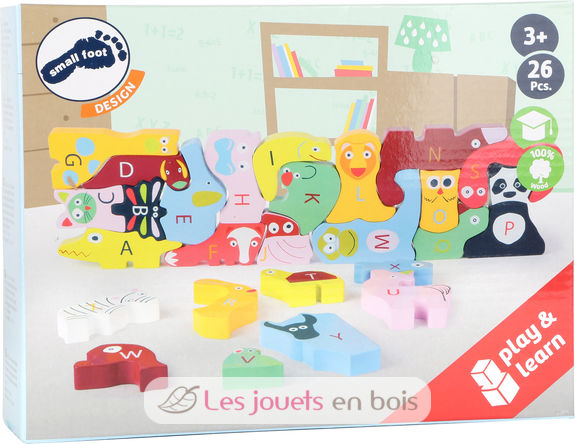 Puzzle ABC en bois LE10869 Small foot company 3