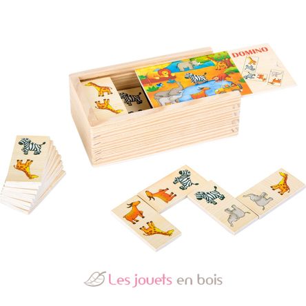 Jeu de domino Safari LE10963 Small foot company 1