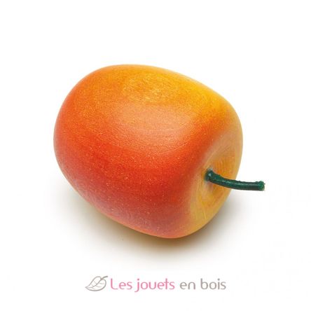 Pomme rouge orangé ER11001 Erzi 1