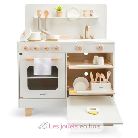 Cuisine en bois avec lave-vaisselle NCT11048 New Classic Toys 3