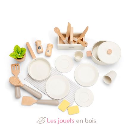 Cuisine en bois avec lave-vaisselle NCT11048 New Classic Toys 7