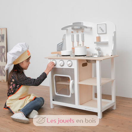 Cuisine Bon Appétit - blanche argent NCT11053 New Classic Toys 4