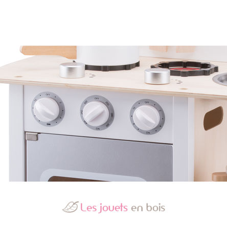 Cuisine Bon Appétit - blanche argent NCT11053 New Classic Toys 5