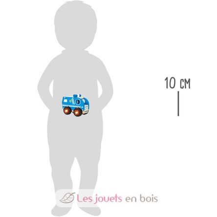 Fourgon de police LE11077 Small foot company 5