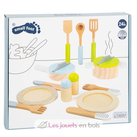 Couverts et casseroles en bois LE11098 Small foot company 5