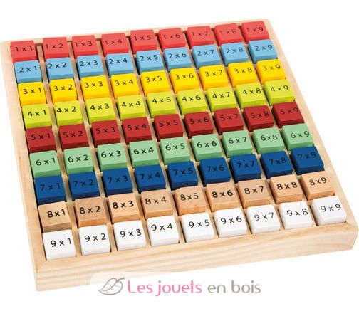 Table de multiplication colorée LE11163 Small foot company 1