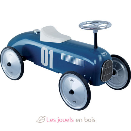 Porteur voiture vintage rose tendre, Vilac