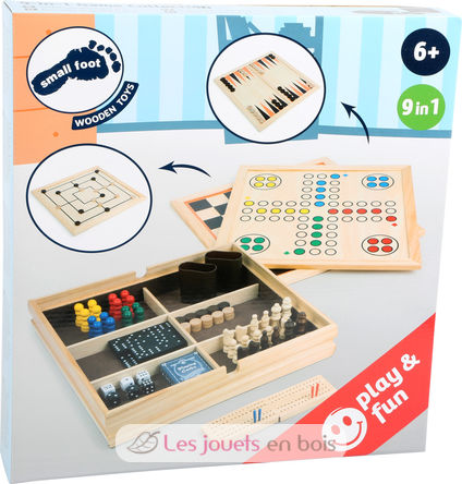 Assortiment de jeux 9 classiques LE11277 Small foot company 7