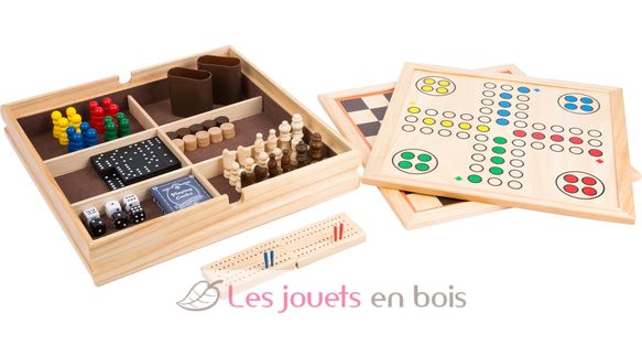 Assortiment de jeux 9 classiques LE11277 Small foot company 1