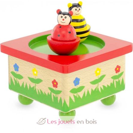 Boite à musique Abeille et Coccinelle UL1128 Ulysse 1