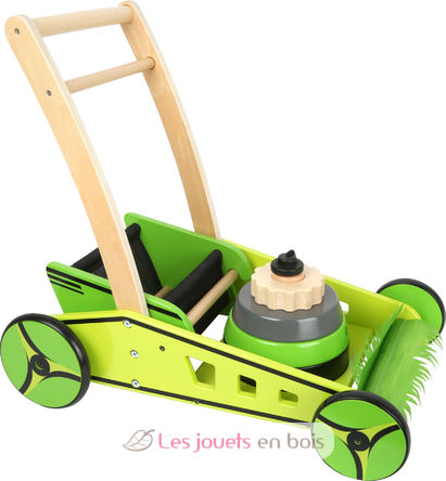 Tondeuse à gazon pour enfant - Small Foot 11292 - Chariot de marche pour  les premiers pas de bébé