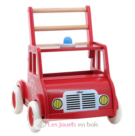 Chariot de marche pompiers V1135 Vilac 2