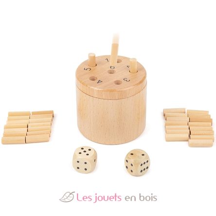 Jeu de dés 6 dehors LE11365 Small foot company 6