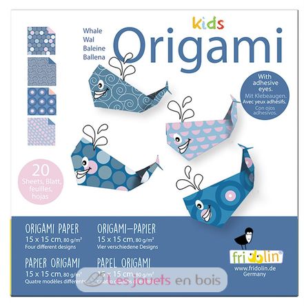 Kids Origami - Baleine FR-11378 Fridolin 1