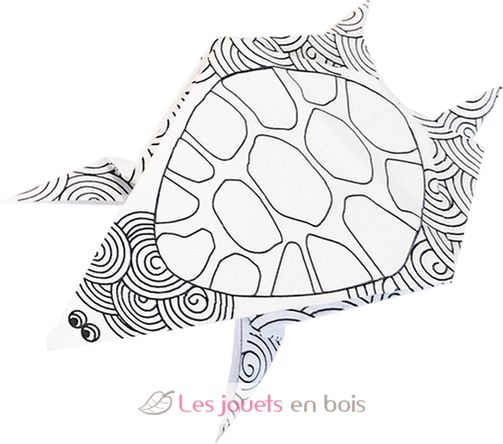 Coloring Origami - Tortue FR-11385 Fridolin 2