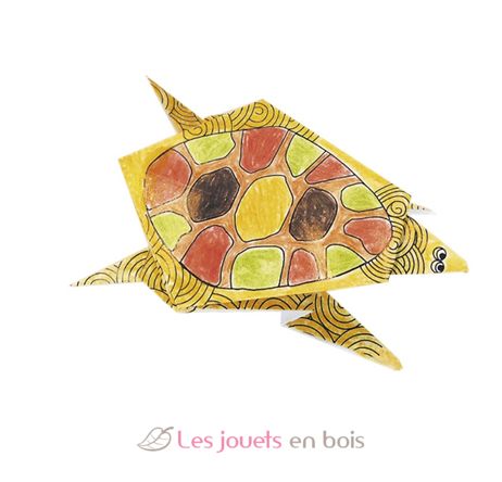 Coloring Origami - Tortue FR-11385 Fridolin 3