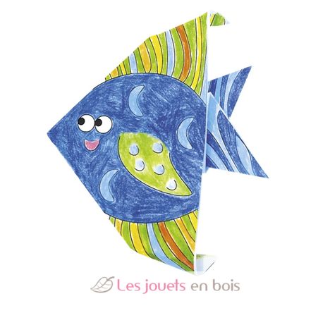 Coloring Origami - Poisson FR-11387 Fridolin 3