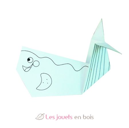 Coloring Origami - Baleine FR-11388 Fridolin 4