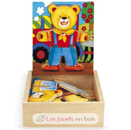 Puzzle à encastrer Ourson UL1139 Ulysse 1