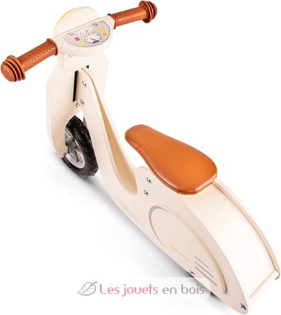 Draisienne scooter en bois FSC® - vert, Jouet