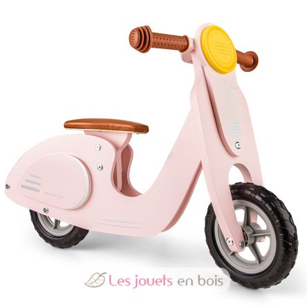 Draisienne scooter rose - Draisienne bois New Classic Toys