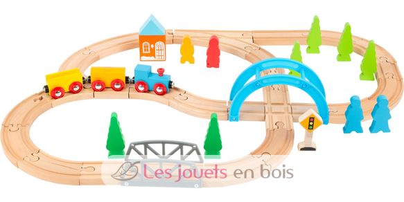 Chemin de fer en bois Grand voyage LE11491 Small foot company 1