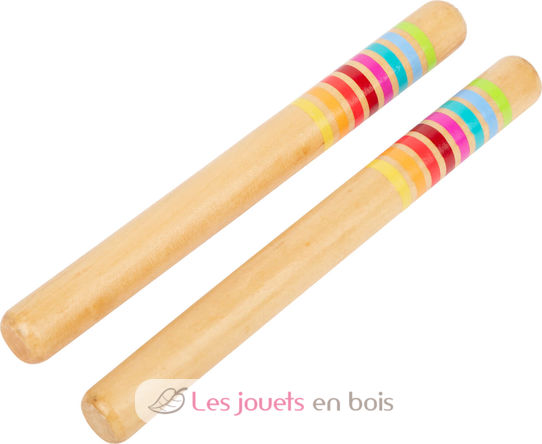 Paire de claves en bois massif LE11496 Small foot company 2