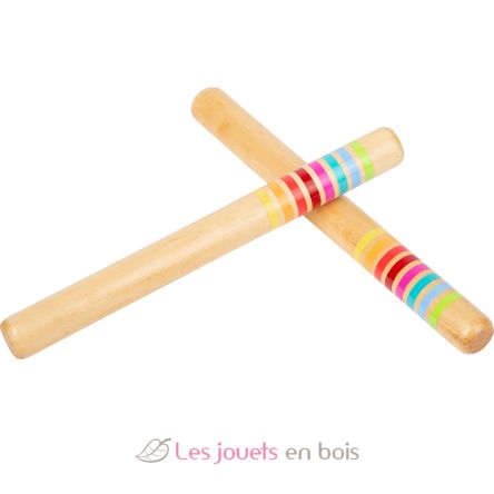 Paire de claves en bois massif LE11496 Small foot company 1