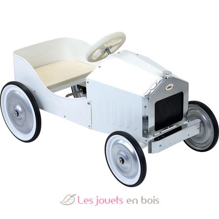 Grande voiture à pédales ivoire Vilac 1150W - Voiture à pédales en métal  pour enfant