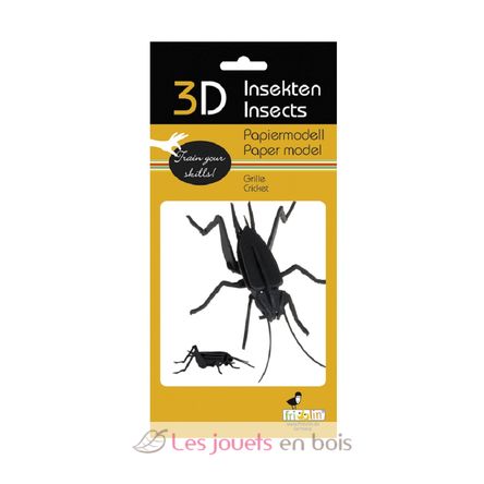 Maquette 3D en papier Cricket FRI-11603 Fridolin 5