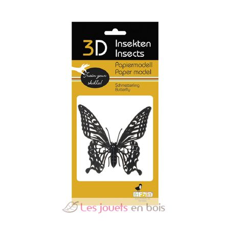 Maquette 3D en papier Papillon FRI-11607 Fridolin 4