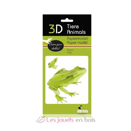 Maquette 3D en papier Grenouille FR-11609 Fridolin 4