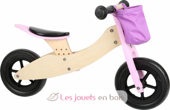 Draisienne Tricycle 2 en 1 Maxi Rose LE11611 Small foot company 3