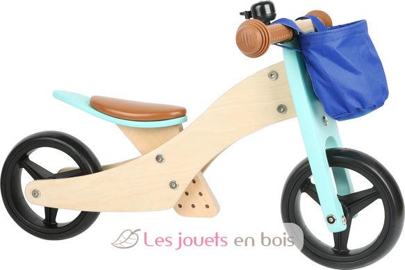 Draisienne Tricycle 2 en 1 Turquoise LE11610 Small foot company 3