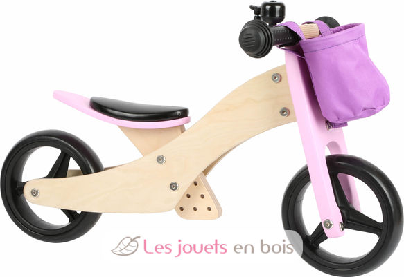 Draisienne Tricycle 2 en 1 Rose LE11612 Small foot company 3