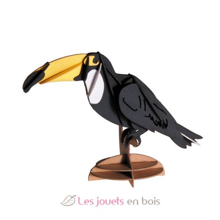 Maquette 3D en papier Toucan FRI-11621 Fridolin 2