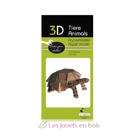 Maquette 3D en papier Tortue FR-11625 Fridolin 2