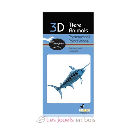 Maquette 3D en papier Espadon FR-11628 Fridolin 2