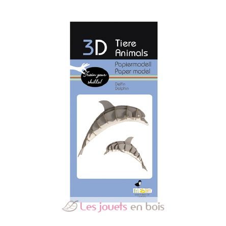 Maquette 3D en papier Dauphin FR-11632 Fridolin 3
