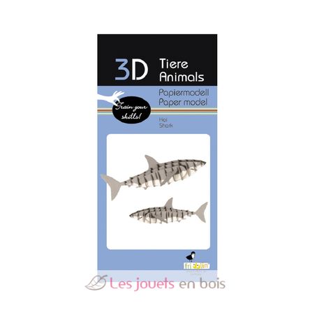 Maquette 3D en papier Requin FR-11633 Fridolin 3