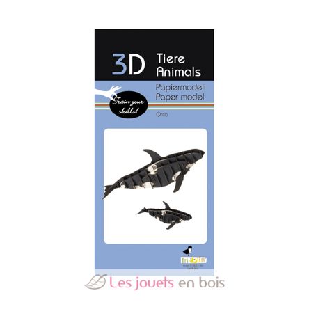 Maquette 3D en papier Orque FR-11634 Fridolin 2