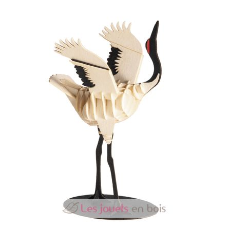 Maquette 3D en papier Grue Blanche FRI-11656 Fridolin 1