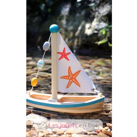 Jouet aquatique Voilier Etoile de mer LE11658 Small foot company 3