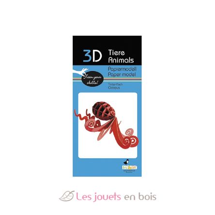 Maquette 3D en papier Calamar FR-11659 Fridolin 2