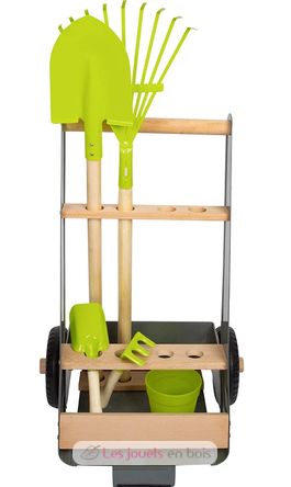 Chariot avec outils de jardin LE11663 Small foot company 2